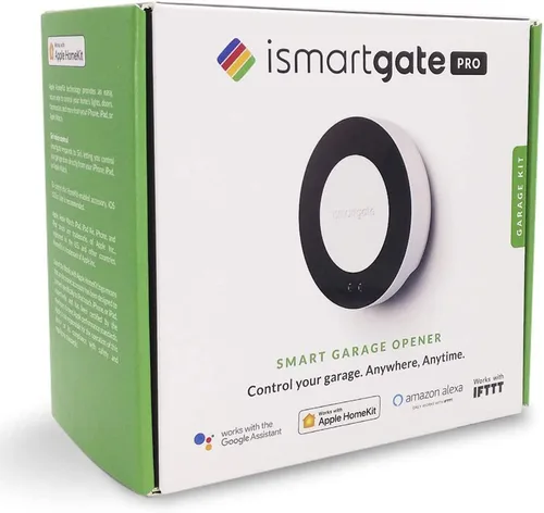Vista 3 de ismartgate PRO Smart Garage Door Opener Remote. Compatible con Apple Homekit, Amazon Alexa, Google Assistant, IFTTT, Samsung SmartThings. Compatible