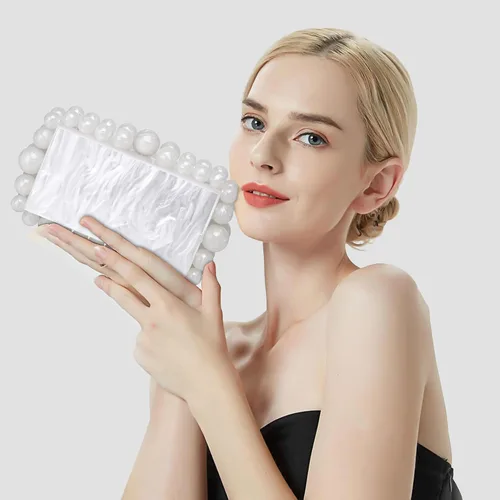 Vista 7 de Bolso de noche dorado, bolso de mano geométrico de noche, bolsos dorados metálicos, bolsos de noche para bodas, fiestas y noches formales