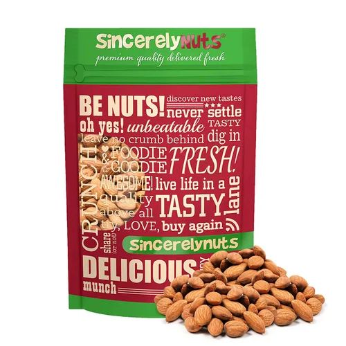 Vista 10 de Sincerely Nuts – Almendras crudas blanqueadas en rodajas Bolsa de 2 libras Delicioso aperitivo sin culpa Bajo en calorías, vegano, sin gluten