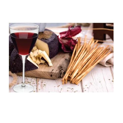 Vista 5 de Flora Grissini Torinesi - Palitos de pan finos italianos tradicionales, horneados al horno y ligeramente crujientes, auténtico aperitivo importado
