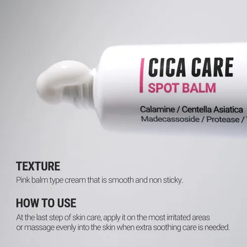 Vista 8 de ROVECTIN Cica Care - Bálsamo facial para aliviar el enrojecimiento inmediato para piel sensible y propensa al acné, manchas, reducción de cicatrices
