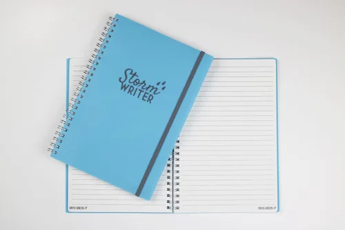 Vista 2 de Onyx y verde, nuevo impermeable portátiles Storm Writer, 6" x 9," Poly Funda con Cierre Elástico (6722)