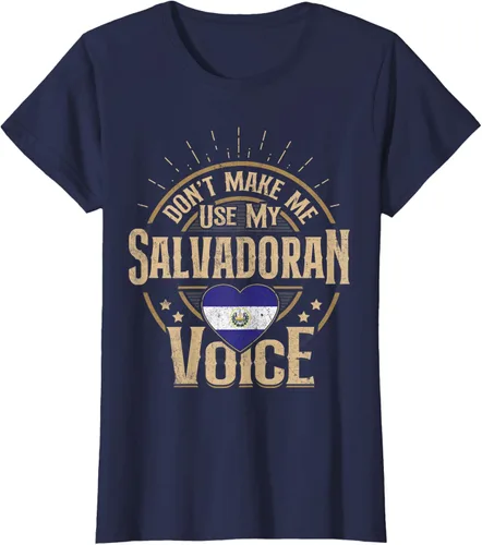 Vista 12 de Camiseta de recuerdos de la bandera de El Salvador para hombres y mujeres salvadoreños, Negro, S