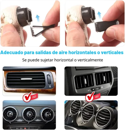 Vista 5 de Bonitos accesorios interiores de automóvil, clip de perfume ambientador, decoración de ventilación de aire acondicionado de auto, decoración