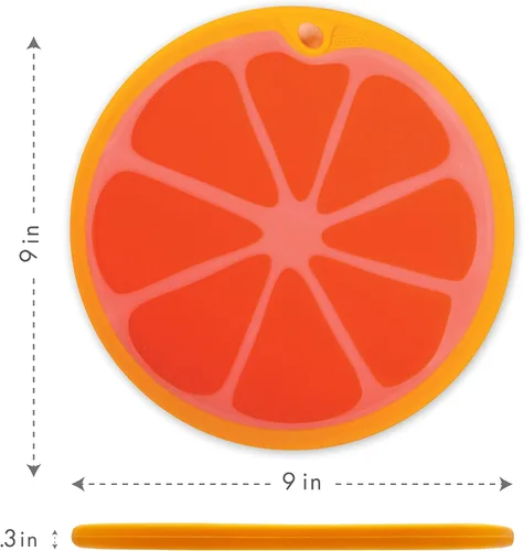 Vista 2 de Dexas Citrus Slice Tabla de cortar/tabla de servir 9 pulgadas, pomelo