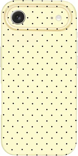 Vista 103 de Hython Funda para iPhone Air, diseño estético de lunares lindos, funda simple de 6.5 pulgadas, delgada, antiarañazos, parachoques de TPU suave, a