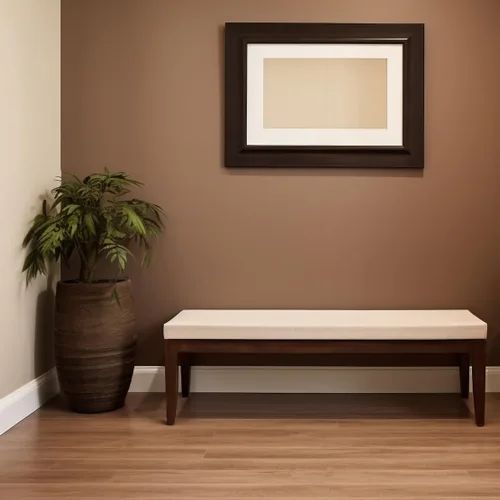 Vista 2 de Cojines de banco personalizados, cojines de asiento de ventana para interiores, cojines de banco para muebles de interior, cojín de esponja de alta
