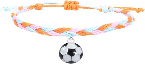 Vista 4 de Juego de 4-8 pulseras de resina de fútbol, béisbol, rugby, juego de pulseras de cuentas de cuerda trenzada hecha a mano para mujeres, hombres