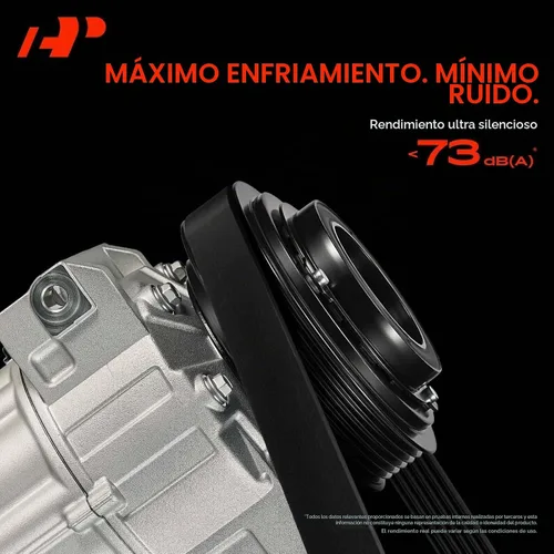 Vista 6 de Compresor de CA A-Premium compatible con Ford Ranger 2017-2018