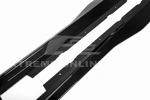 Vista 8 de Repuesto para modelos Chevrolet Camaro LT LS RS SS 2016 Par de extensión de panel basculante de faldas laterales estilo ZL1