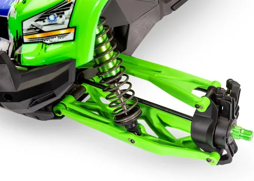 Vista 5 de Traxxas 7895 Kit de suspensión negra: X-Maxx WideMaxx (verde)