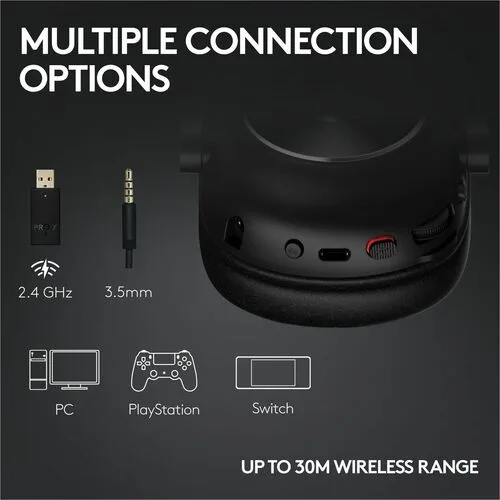 Vista 7 de PRO X 2 LIGHTSPEED Wireless Gaming Heads