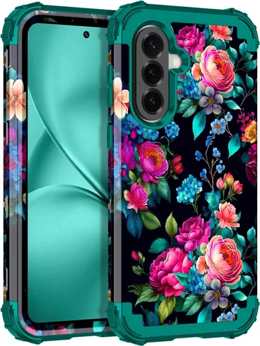 Vista 23 de Rancase Compatible con Galaxy A16 5G Funda, Protección Resistente a los Golpes de Tres Capas de Servicio Pesado Parachoques de Plástico Duro + Funda