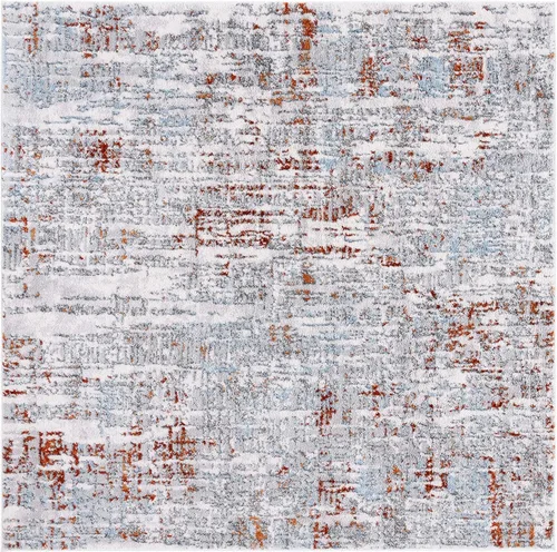 Vista 3 de SAFAVIEH Toscana Collection - Alfombra de área de 9 x 12 pies, marfil y gris, diseño abstracto moderno, no desprende pelusa y de fácil cuidado