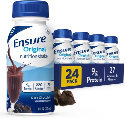 Vista 11 de Ensure Batido nutricional original de nuez de plátano Batido de reemplazo de comidas Paquete de 24
