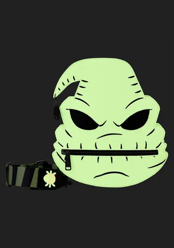 Vista 3 de Pesadilla antes de Navidad Oogie Boogie Glow Cross Body Bag, Verde
