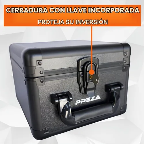 Vista 5 de PREZA Caja de almacenamiento para tarjetas graduadas, estuche de exhibición de tarjetas deportivas premium para tarjetas deportivas graduadas