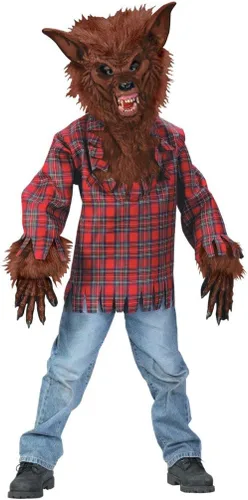 Vista 2 de Fun World - Disfraz de hombre lobo para niño
