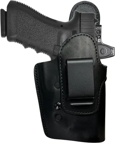 Vista 42 de Urban Carry LockLeather IWB RMR/RDS Holster - Right Handed Secure & Comfortable Leather/Polymer Hybrid Design for Optimal Comfort Compatible with
