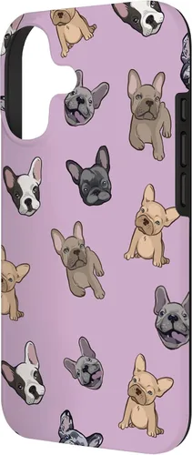 Vista 2 de Linda funda de teléfono Bulldog francés para iPhone 17