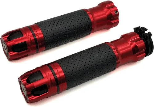 Vista 7 de Agarres universales para manillar de motocicleta CNC de 22 0.945 in, extremos de manillar para Yamaha FZ6 FAZER FZ8 XJ6 Diversion XSR TDM 700 900 MT