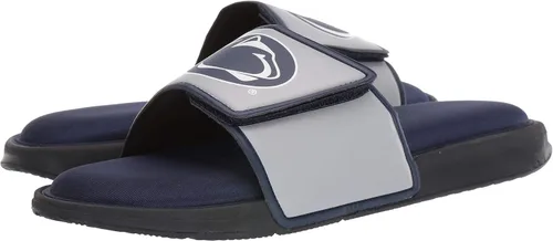 Vista 143 de FOCO Sandalias deportivas de espuma para ducha con logotipo de equipo universitario de la NCAA para hombre