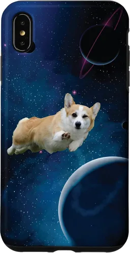 Vista 11 de Funny Kids Space Corgi Mom Pembroke Welsh Corgi Dog Lover Case for iPhone 17