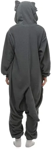 Vista 5 de Mono para mujeres hombres animales pijamas Halloween Cosplay adulto ropa de dormir traje de dibujos animados