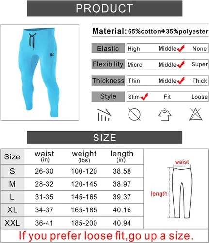 Vista 6 de Brokig - Pantalones deportivos con cremallera para hombre, pantalones casuales para entrenamiento y gimnasia, cómodos pantalones de chándal
