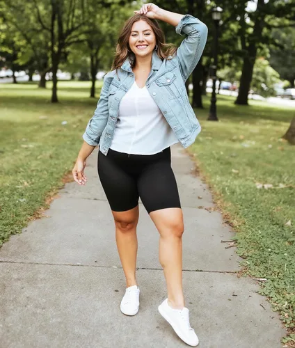 Vista 3 de NEW YOUNG Paquete de 3 pantalones cortos de ciclismo de talla grande con bolsillos para mujer, pantalones cortos de entrenamiento de cintura alta