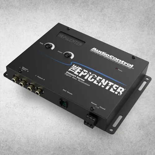 Vista 5 de Procesador de control de restauración de graves digital AudioControl EPICENTER, amplificador de graves para audio de coche con control remoto