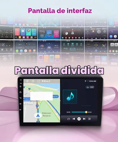 Vista 7 de Estéreo de coche Android 4 Core 64G 9 pulgadas para Ford F150 SVT Raptor 2009-2012 Recorte bajo inalámbrico CarPlay Android Auto pantalla táctil