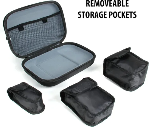 Vista 3 de USA Gear Estuche organizador de insulina para suministros diabéticos - Sistemas de monitoreo de glucosa en sangre, jeringas, viales de insulina