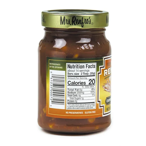 Vista 2 de Mrs. Renfro's Chipotle Corn Salsa, 16 oz Jars (Pack of 4) – Gluten Free Smoky Chipotle Salsa with Sweet Corn & Tomatoes – Texas-Style Salsa for