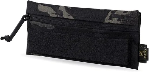 Vista 9 de KRYDEX Bolsa de administración con bolsa de bocadillos con panel de bucle para chaleco táctico Chest Rig