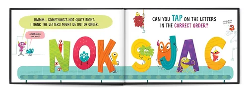 Vista 6 de Abre esto - Libro infantil personalizado Tapa dura 11 x 9 pulgadas I See Me!