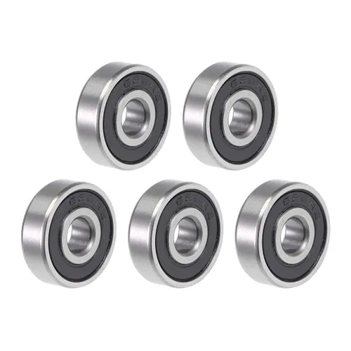 Vista 8 de uxcell 683-2RS Rodamientos rígidos de bolas 0.118x0.276x0.118 in Doble sellado ABEC-3 Rodamientos 5-Pack
