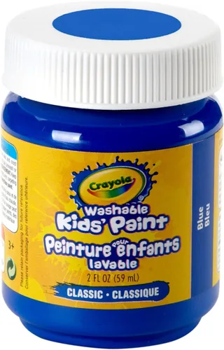 Vista 15 de Pintura de Crayola lavable para niño (6 colores surtidos) 2 oz cada una, paquete de de 1, Variados Varios