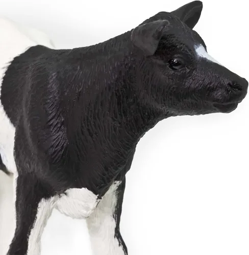 Vista 7 de Safari Ltd. Holstein Figura de ternero – Figura detallada de plástico de 3.25 pulgadas – Divertido juguete educativo para niños, niñas y niños a