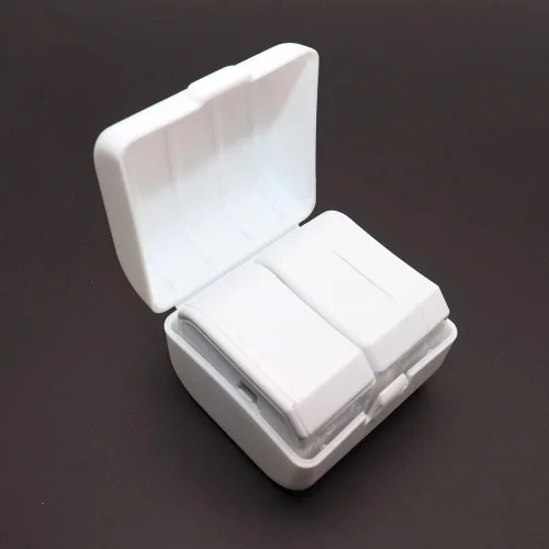 Vista 10 de Toptekits Adaptador de corriente universal todo en uno, conversión de viaje global tres en uno, 3 enchufes, adaptador universal de viaje en el Blanco