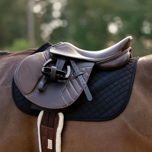 Vista 7 de TuffRider Basic All Purpose Horse Riding Saddle Pad Negro