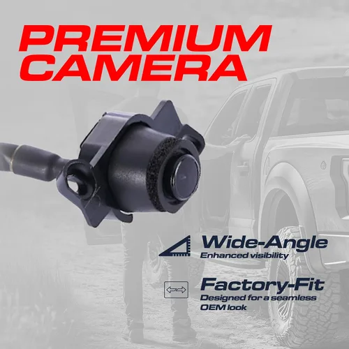 Vista 2 de Master Tailgaters Repuesto para cámara de respaldo Chrysler 200 Sedan (2012-2017), pieza OE # 68230085AG, 68230085AF, 68230085AE, 68230085AD