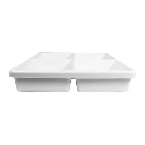 Vista 2 de Bandeja TrippNT de plástico poliestireno, color blanco, Blanco, 1
