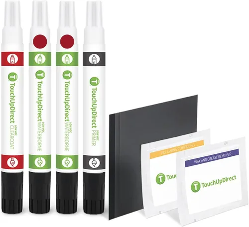 Vista 14 de TouchUpDirect PPSB Azul Profundo Metálico Compatible con Pintura de Retoque Exact Match para Tesla, Kit Esencial en Aerosol