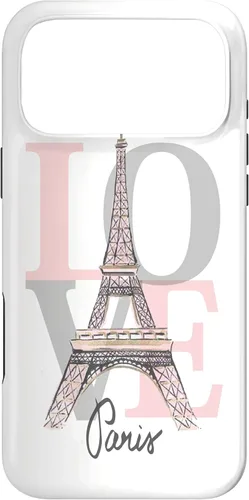 Vista 22 de Funda para iPhone 16 Paris Eiffel Tower - Love Paris Cute Trendy