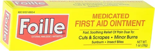 Vista 2 de Foille Tubo de ungüento de primeros auxilios medicado de 1 oz por Foille
