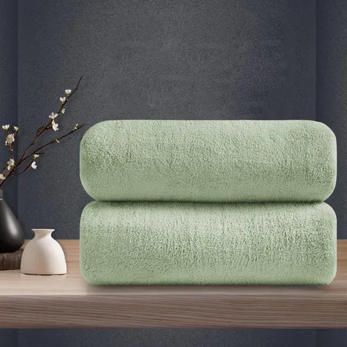 Vista 38 de Toalla de baño extra grande de 4 piezas (35 x 70 pulgadas), toalla de baño ultra suave de gran tamaño, juego de toallas de baño para baño, hotel