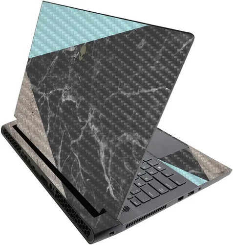 Vista 694 de MightySkins - Skin brillante con purpurina para Alienware M17 R3 (2020) y M17 R4 (2021) - Diversión de los años 90 Acabado duradero con purpurina