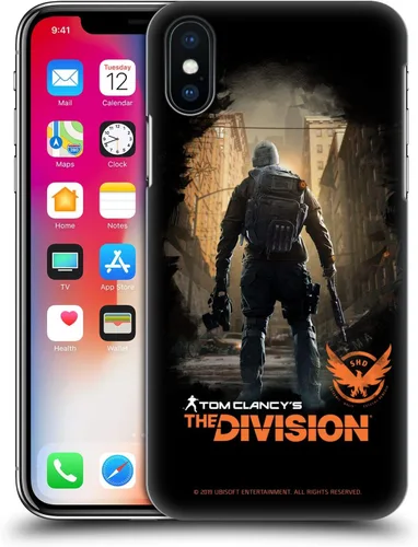 Vista 9 de Head Case Designs Officially Licensed Tom Clancy's The Division Character Key Art Hard Back Case Compatible with Apple iPhone X/iPhone Xs