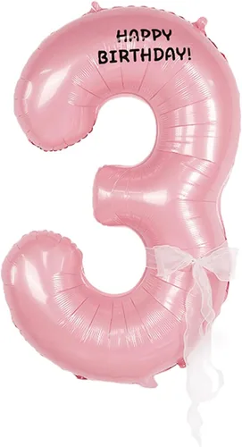 Vista 24 de Globos de feliz cumpleaños con números grandes de papel de aluminio, globos de cumpleaños con números, globos de feliz cumpleaños para decoración